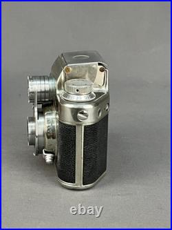 VTG Bolsey Model C Twin Lens Reflex (TLR) 35mm Camera 1950's + Case (8E)