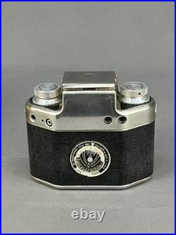 VTG Bolsey Model C Twin Lens Reflex (TLR) 35mm Camera 1950's + Case (8E)