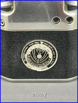VTG Bolsey Model C Twin Lens Reflex (TLR) 35mm Camera 1950's + Case (8E)