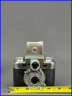 VTG Bolsey Model C Twin Lens Reflex (TLR) 35mm Camera 1950's + Case (8E)