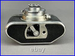 VTG Bolsey Model C Twin Lens Reflex (TLR) 35mm Camera 1950's + Case (8E)