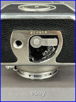 VTG Bolsey Model C Twin Lens Reflex (TLR) 35mm Camera 1950's + Case (8E)