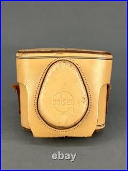 VTG Bolsey Model C Twin Lens Reflex (TLR) 35mm Camera 1950's + Case (8E)