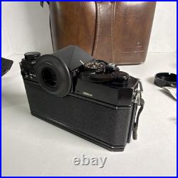 VTG CANON F1 35mm Film Camera with 50mm CANON Lens, 3 Extra Lenses + Accessories