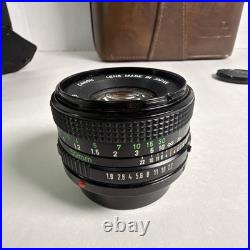 VTG CANON F1 35mm Film Camera with 50mm CANON Lens, 3 Extra Lenses + Accessories