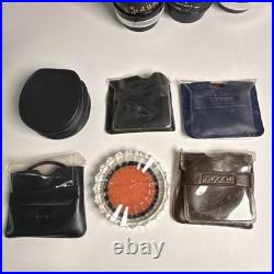 VTG CANON F1 35mm Film Camera with 50mm CANON Lens, 3 Extra Lenses + Accessories