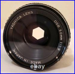 VTG. Camera Lens Lot Of 3. 50mm/80mm/135mm. For Yashica/Contax. Exc Cond