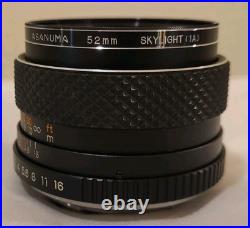 VTG. Camera Lens Lot Of 3. 50mm/80mm/135mm. For Yashica/Contax. Exc Cond