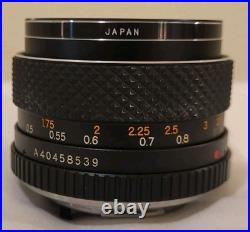 VTG. Camera Lens Lot Of 3. 50mm/80mm/135mm. For Yashica/Contax. Exc Cond