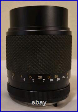 VTG. Camera Lens Lot Of 3. 50mm/80mm/135mm. For Yashica/Contax. Exc Cond