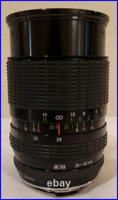 VTG. Camera Lens Lot Of 3. 50mm/80mm/135mm. For Yashica/Contax. Exc Cond