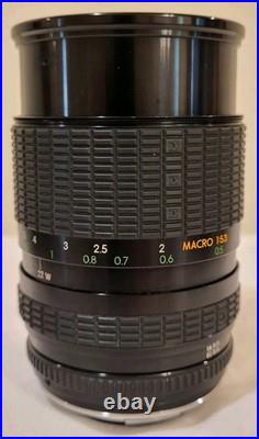 VTG. Camera Lens Lot Of 3. 50mm/80mm/135mm. For Yashica/Contax. Exc Cond