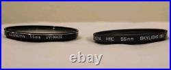 VTG. Camera Lens Lot Of 3. 50mm/80mm/135mm. For Yashica/Contax. Exc Cond