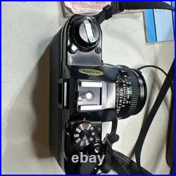 VTG Canon AE-1 Program 35mm Film Manual Camera With 50mm Lense, Flash & Case