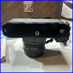 VTG Canon AE-1 Program 35mm Film Manual Camera With 50mm Lense, Flash & Case