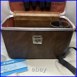 VTG Canon AE-1 Program 35mm Film Manual Camera With 50mm Lense, Flash & Case