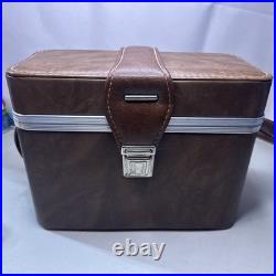 VTG Canon AE-1 Program 35mm Film Manual Camera With 50mm Lense, Flash & Case