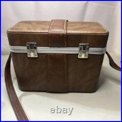 VTG Canon AE-1 Program 35mm Film Manual Camera With 50mm Lense, Flash & Case