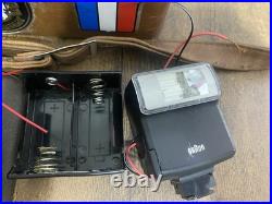 VTG Estate Find! Asahi Pentax K2 35 mm Camera Lot Kit Bundle Multiple Lens Case