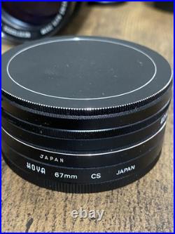 VTG Estate Find! Asahi Pentax K2 35 mm Camera Lot Kit Bundle Multiple Lens Case