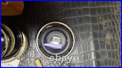 VTG KODAK RETINA IIIc RANGEFINDER CAMERA RETINA-XENON C LENS LEATHER CASE+MANUAL