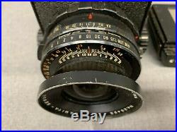 VTG Mamiya Professional RB67 Medium Film Camera withLens & accessories Untested
