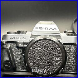 VTG Pentax Super Program 35mm SLR camera with 50mm f1.7 & Telephoto 70-210mm Lens