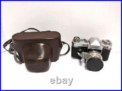 VTG Soviet START Wind-Up 35mm SLR Camera With 44 2/58mm Lens AS-IS/UNTESTED