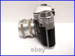 VTG Soviet START Wind-Up 35mm SLR Camera With 44 2/58mm Lens AS-IS/UNTESTED