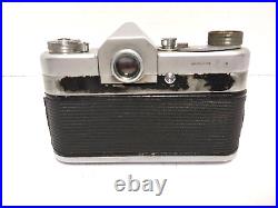 VTG Soviet START Wind-Up 35mm SLR Camera With 44 2/58mm Lens AS-IS/UNTESTED