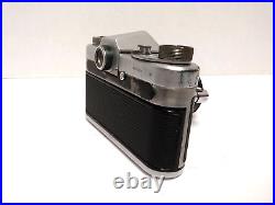 VTG Soviet START Wind-Up 35mm SLR Camera With 44 2/58mm Lens AS-IS/UNTESTED