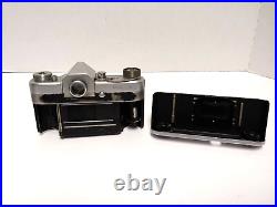 VTG Soviet START Wind-Up 35mm SLR Camera With 44 2/58mm Lens AS-IS/UNTESTED