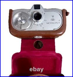 VTG Zeiss Ikon Movikon 8 8mm Film Movie Camera Movitar 10mm f/1.9 Germany 1952 VTG Zeiss Ikon Movikon 8 8mm Film Movie Camera Movitar 10mm f/1.9 Germany 1952