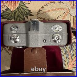 VTG Zeiss Ikon Movikon 8 8mm Film Movie Camera Movitar 10mm f/1.9 Germany 1952