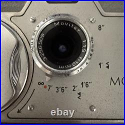 VTG Zeiss Ikon Movikon 8 8mm Film Movie Camera Movitar 10mm f/1.9 Germany 1952 VTG Zeiss Ikon Movikon 8 8mm Film Movie Camera Movitar 10mm f/1.9 Germany 1952