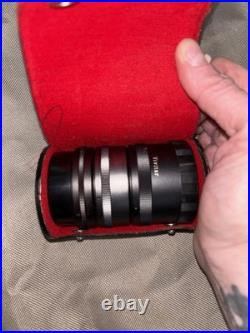 Various Vintage Camera Lenses And Flashes VIVITAR OLYPMUS SAMIGON