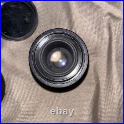 Various Vintage Camera Lenses And Flashes VIVITAR OLYPMUS SAMIGON