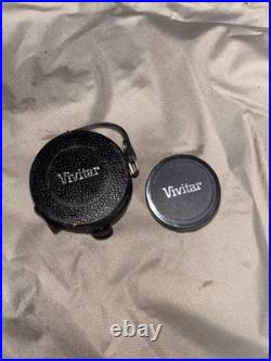 Various Vintage Camera Lenses And Flashes VIVITAR OLYPMUS SAMIGON