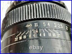 Vega 12 B 2,8/90 M 42 Vintage Lens ussr film camera Kiev 88 SALUT S Canon Sony