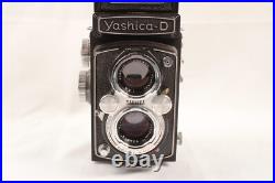 Very Nice Yashika D 80mm Vintage Camera 120mm Film Manual Case Strap Original