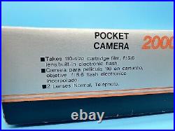 Very RARE (1983) Vintage MENUDO 110 Film Pocket Camera 2000T (New)