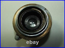 Vintage 135 F=50mm FED from former Soviet Union Russia camera lens/lense