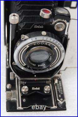 Vintage 1936 Kodak Compur Recomar 18 Lens F/4.5 105mm Folding Film Camera