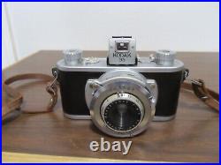 Vintage 1938 Kodak 35 Film Camera withAnastigmat f4.5 51mm Lens READ PLEASE