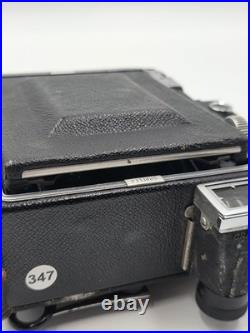 Vintage 1947 Graflex Crown Graphic 2x3 Camera Kodak Ektar 101mm f/4.5 Kalart