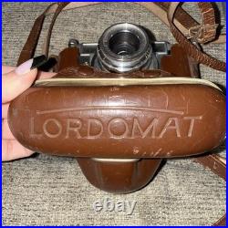 Vintage 1950's Lordomat Leidolf Wetzlar Camera 50mm 12.8 Lens With Leather Case