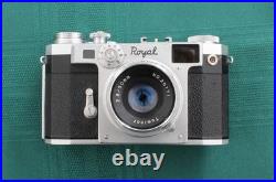 Vintage 1950's Royal SLR Camera, Tominor 50mm Lens, with case, Not Tested Vintage 1950's Royal SLR Camera, Tominor 50mm Lens, with case, Not Tested