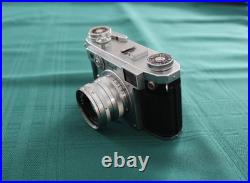 Vintage 1950's Royal SLR Camera, Tominor 50mm Lens, with case, Not Tested