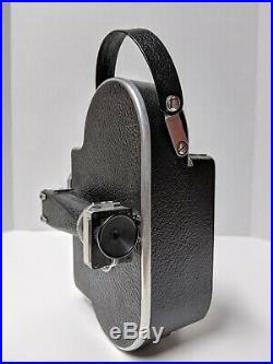 Vintage 1950s Bolex Pillard H16 Movie Film Camera Yvar Switar lens Extras