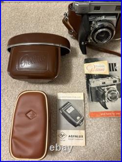 Vintage 1950s Kodak Retina IIIc Camera Scheneider Lens F2/50mm Plus AGFA Flash Vintage 1950s Kodak Retina IIIc Camera Scheneider Lens F2/50mm Plus AGFA Flash